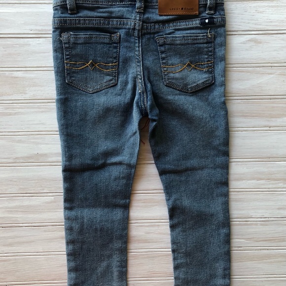 Like New Lucky Jeans Girl’s 3T - Picture 4 of 5